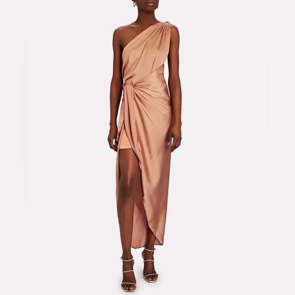 Baobab Collection Dresses | Baobab Marea One-Shoulder Dress | Color: Brown | Size: L | Laurenmziegler's Closet Baobab Collection Dresses | Baobab Marea One-Shoulder Dress | Color: Brown | Size: L | Laurenmziegler's Closet